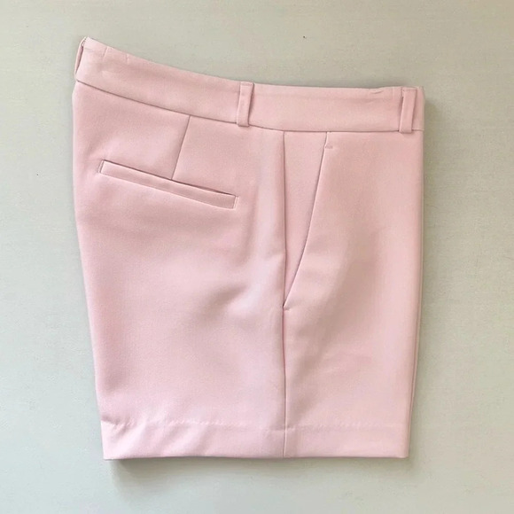 Banana Republic Tailored Shorts  Stretch Crepe Blush Pink Size 0 NWT - Picture 12 of 15